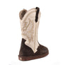 Men's Cowboy Boot - Espresso/Cream