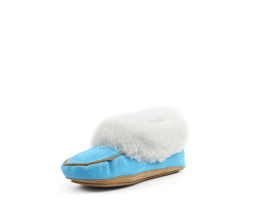 Navajo Moccasin - Turquoise