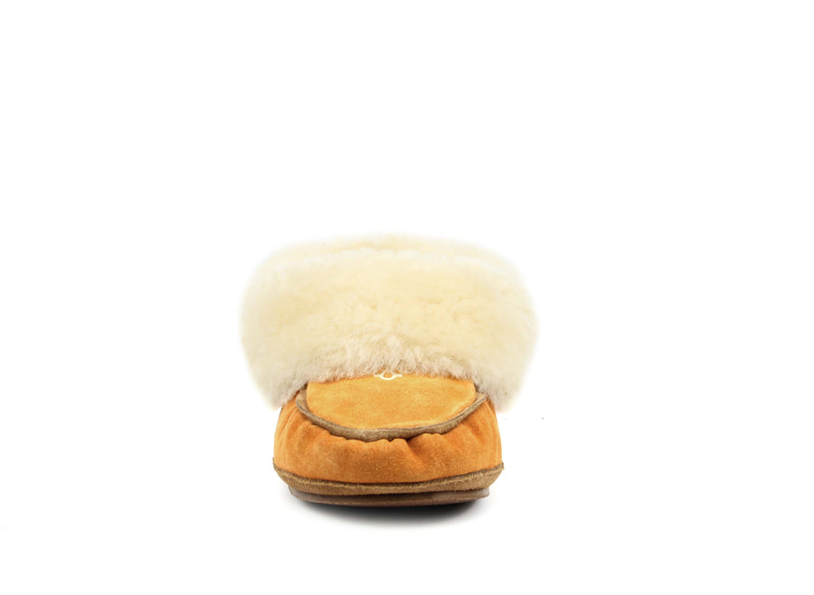 PRODUCTION SAMPLE Women’s 7B only- Moccasin - Faded Orange
