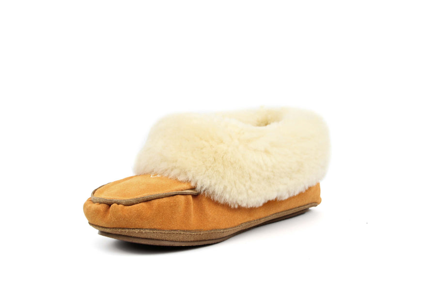 PRODUCTION SAMPLE Women’s 7B only- Moccasin - Faded Orange