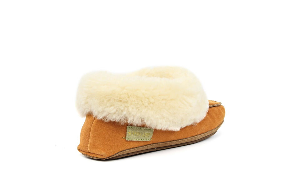 PRODUCTION SAMPLE Women’s 7B only- Moccasin - Faded Orange