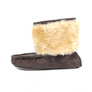 Moccasin Bootie - Chocolate
