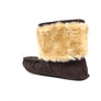 Moccasin Bootie - Chocolate