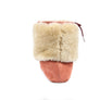 Moccasin Bootie - Faded Red
