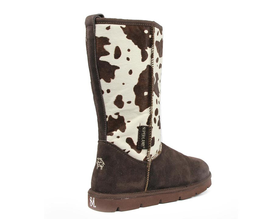 Turano 11in Boot - Chocolate/Cow