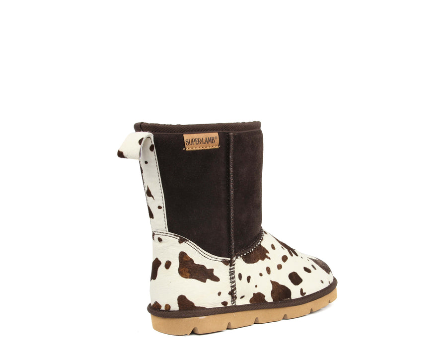 Turano 7.5in Boot - Chocolate/Cow