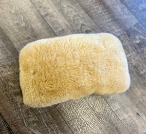 Sheepskin Headrest Neck Pillow