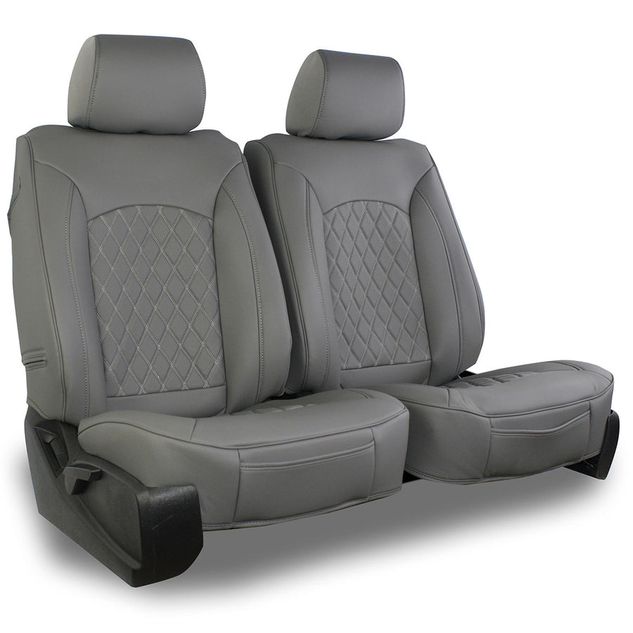 Leatherette Diamond Semi-Custom Car Seat Covers