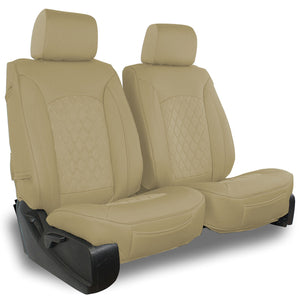 Leatherette Suede Diamond Semi-Custom Car Seat Covers – Superlamb