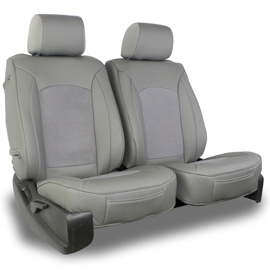 Leatherette Suede Semi-Custom Car Seat Covers