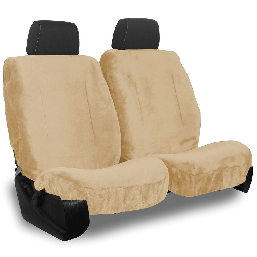Luxury Fleece Faux Sheepskin Semi-Custom Seat Covers