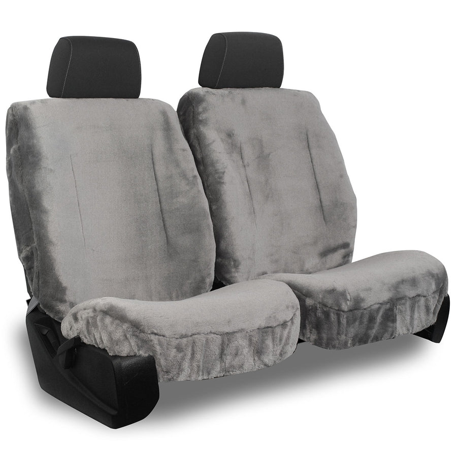 Luxury Fleece Faux Sheepskin Semi-Custom Seat Covers